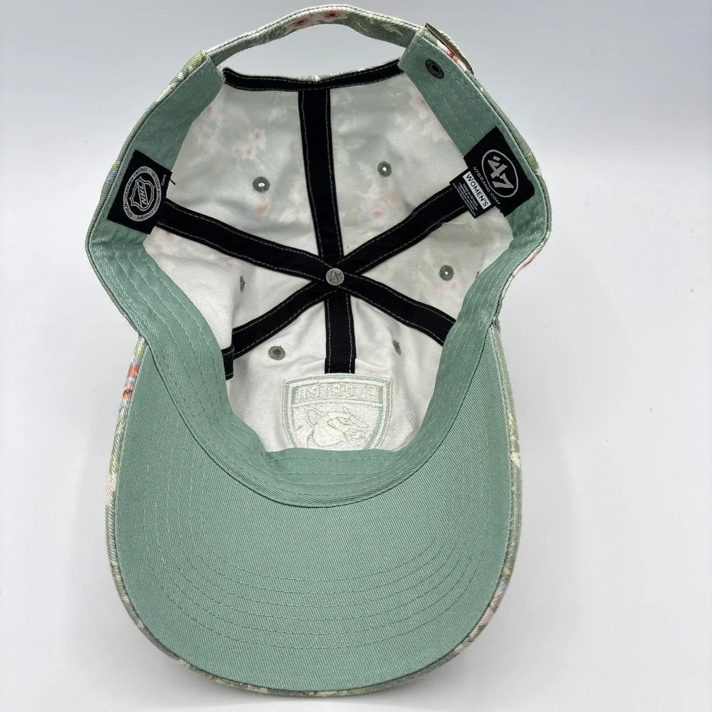 Florida Panthers 47 Brand Womens Hat Cap Strap Back Floral Print Flowers NHL NEW